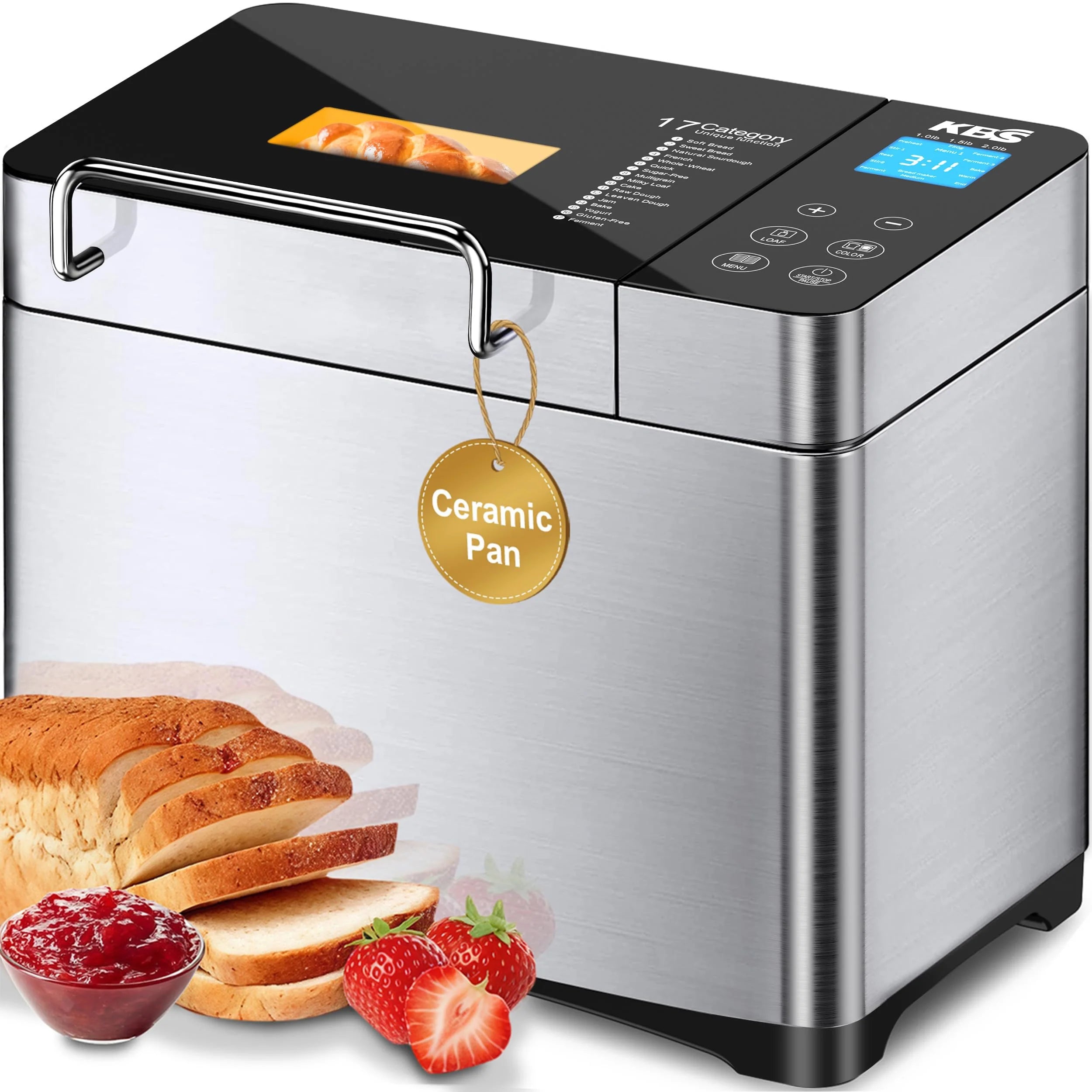 Pro 710W Bread Maker, 17-in-1 smart Bread maszyna