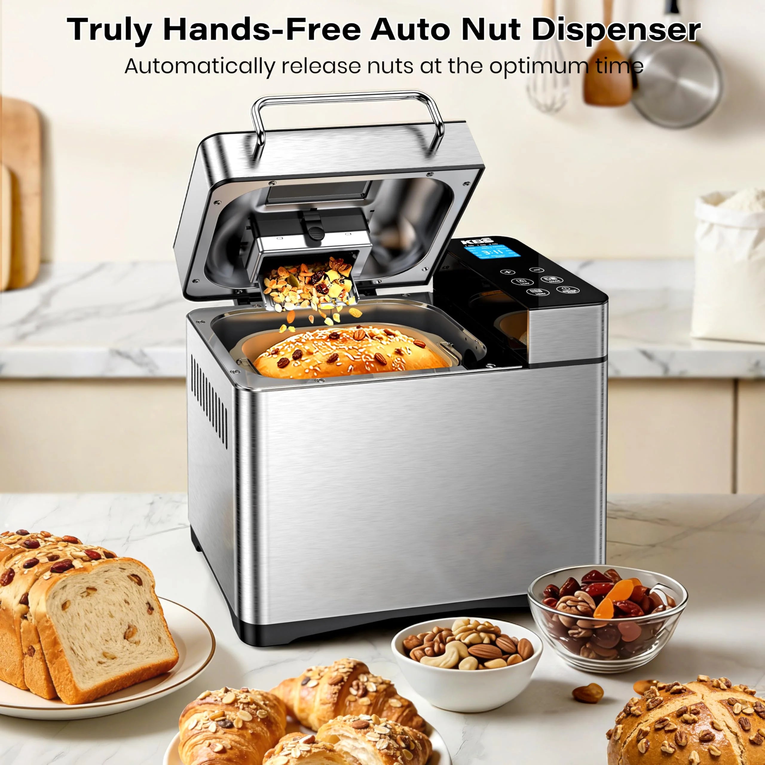 Pro 710W Bread Maker, 17-in-1 smart Bread maszyna