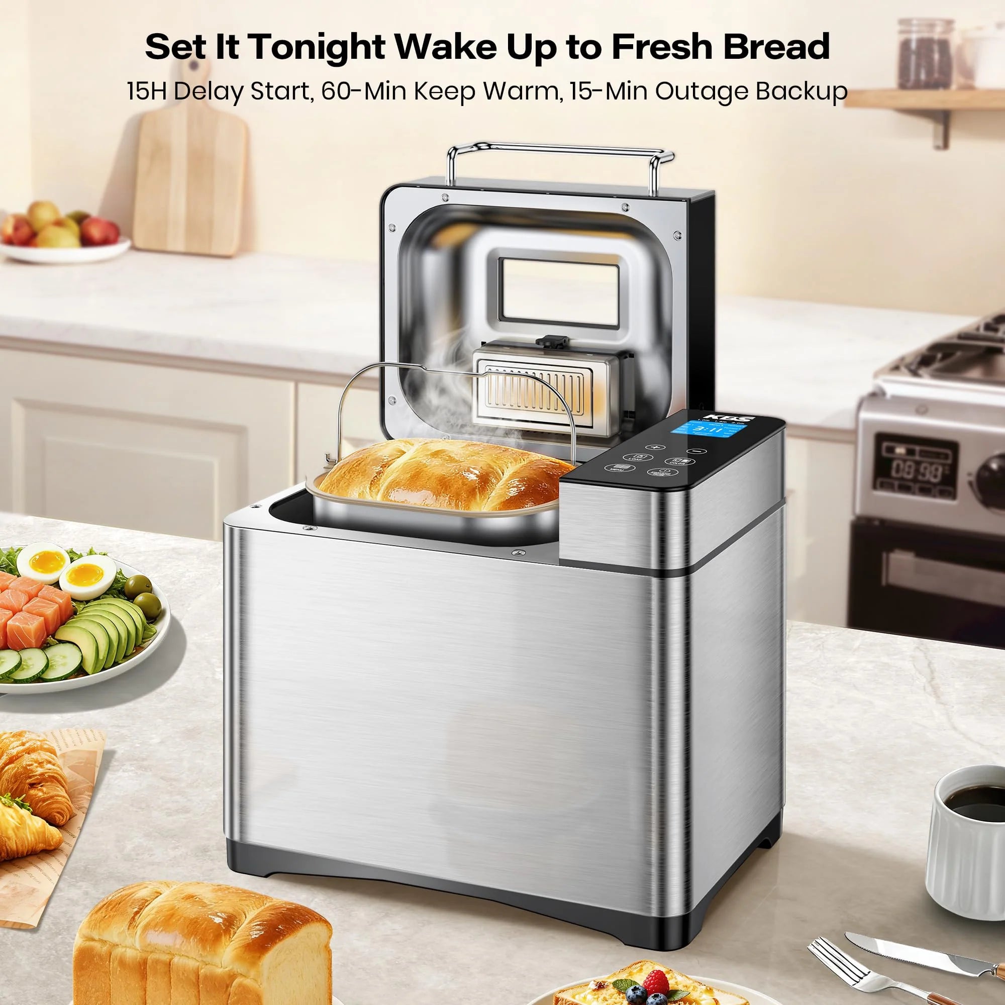 Pro 710W Bread Maker, 17-in-1 smart Bread maszyna