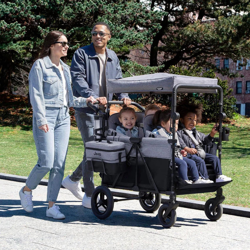 Stroller, deluxe 4 Seater, Wagon premium Quad Stroller Wagon