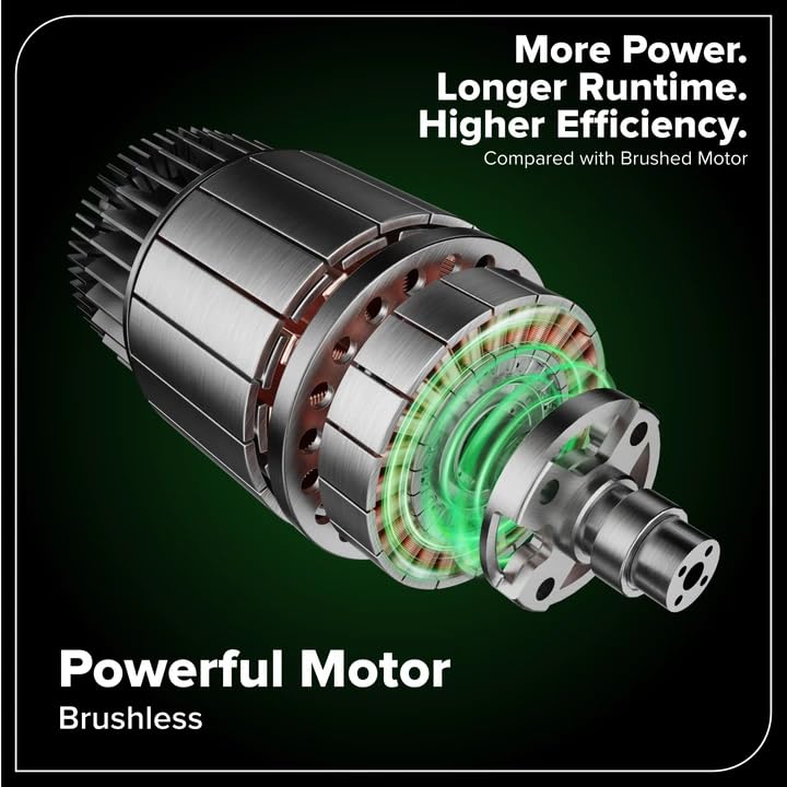 80V Brushless bezprzewodowy pila lancuchowa, 18 Cutting moc