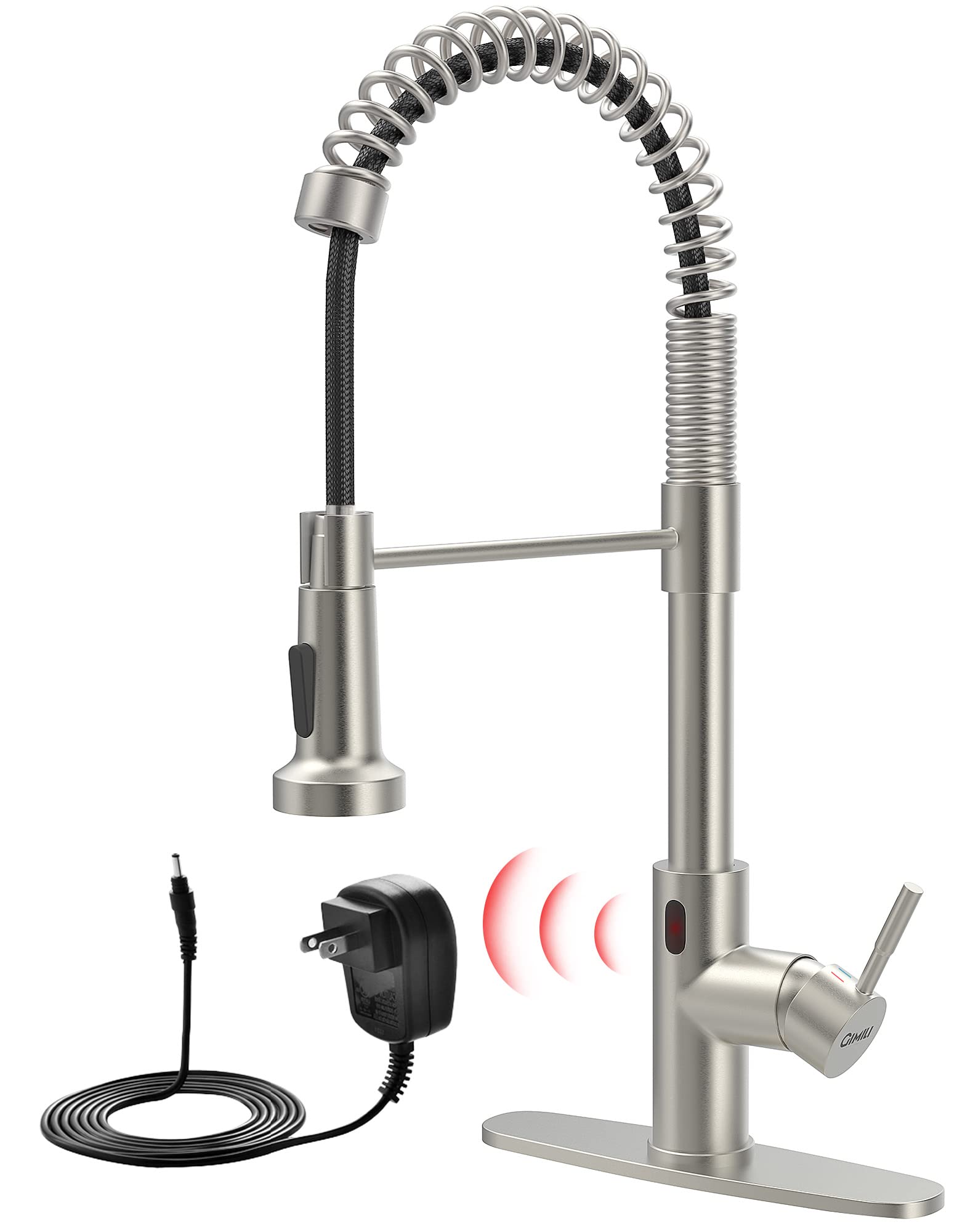 1787606205_kmxFNZe0 Touchless kuchenny Faucet z smart Sensor i Sprayer
