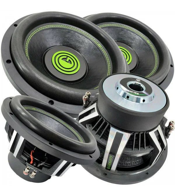 2 X Warzone 12 cali 6000 W samochodowy audio Subwoofer W/ 2 Ohm DVC moc (2 Woofers)
