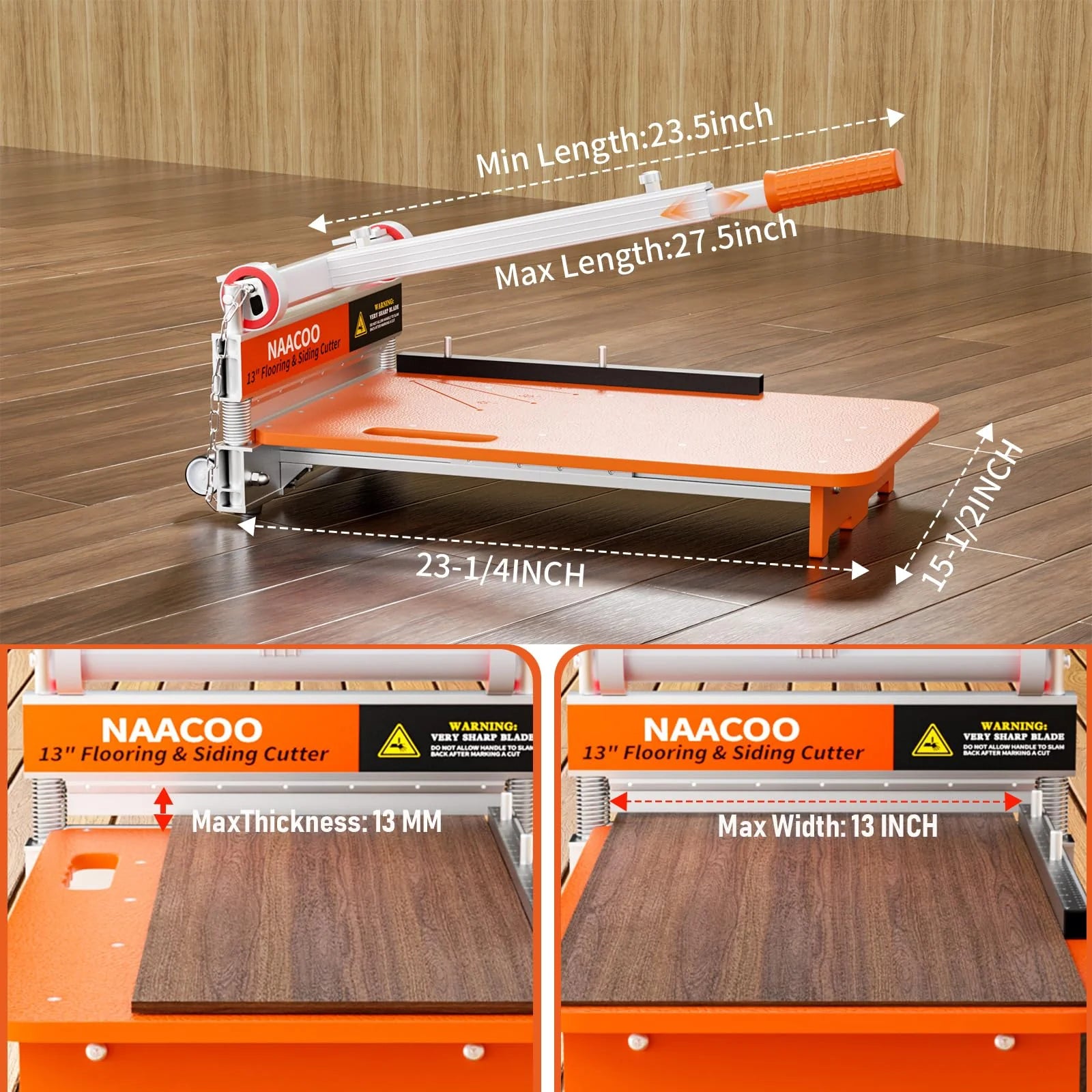1787617352_ejwr0s1F 13-cali wzmocniony Vinyl podłoga Cutter narzędzie