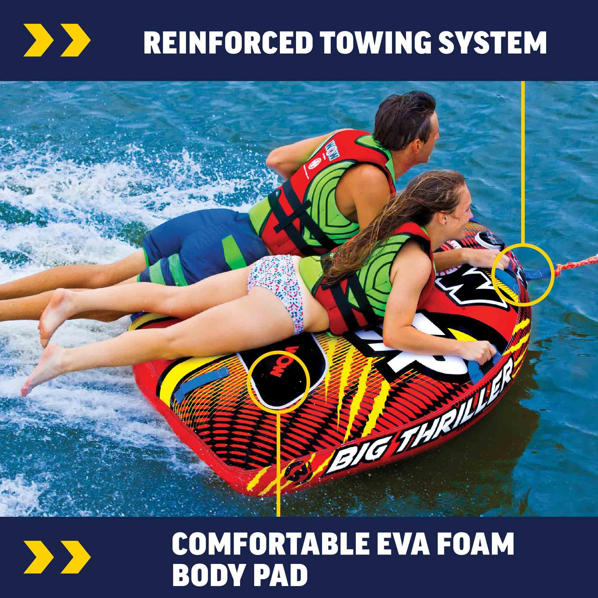 Sports Thriller Towable platforma Tube do Boating i wody Sports