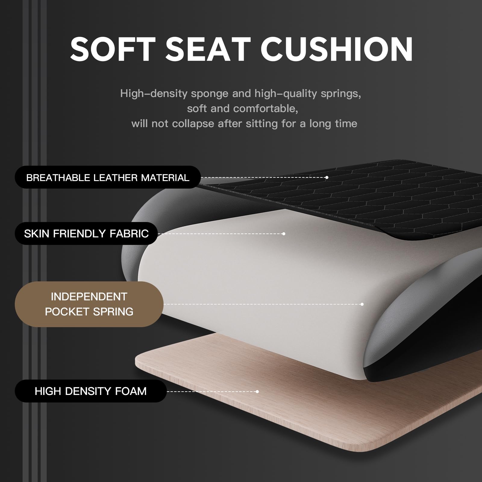 Ergonomiczny Racing Style Wotsta fotel gamingowy z Footrest