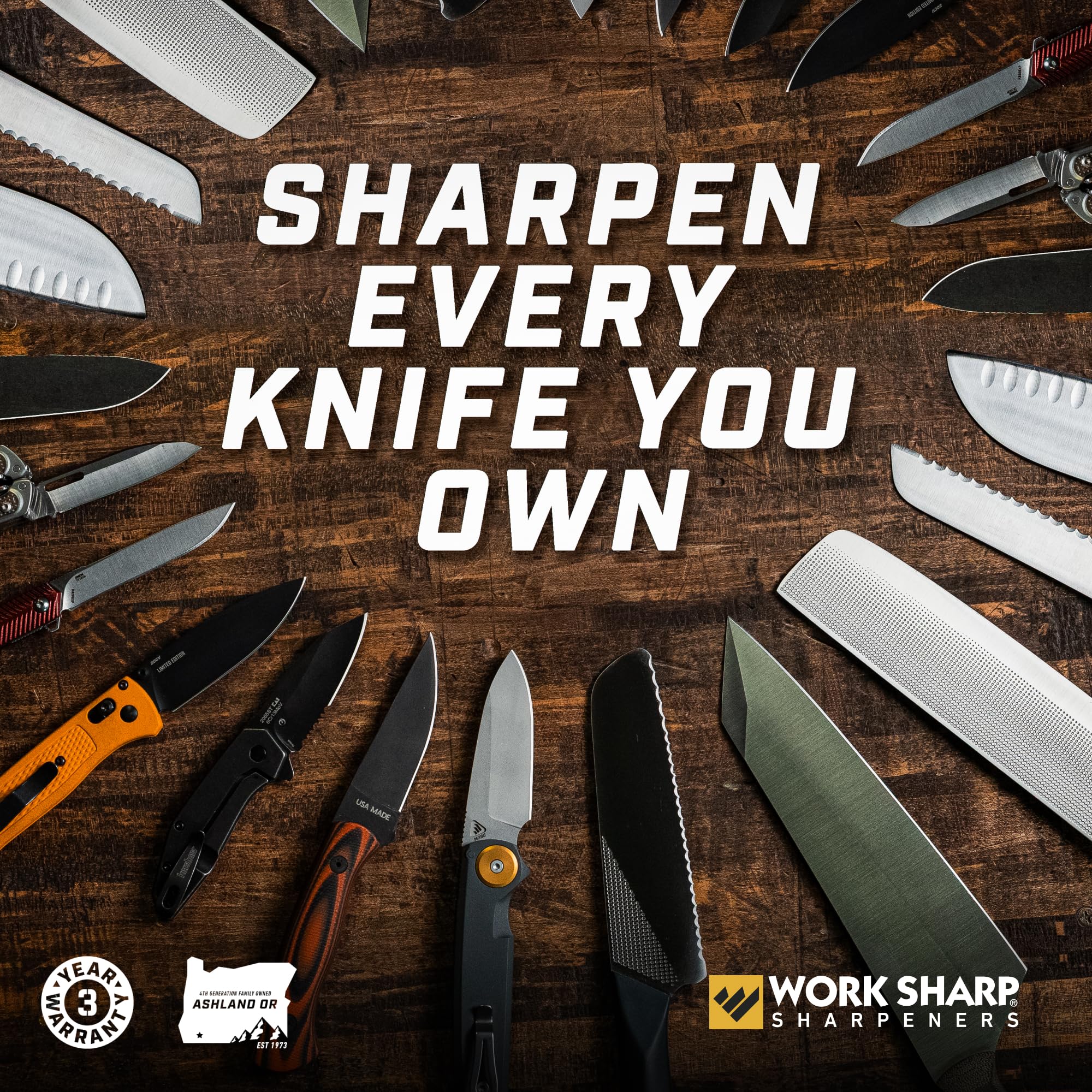 Ken Onion Knife Sharpener, regulowany narzędzie system