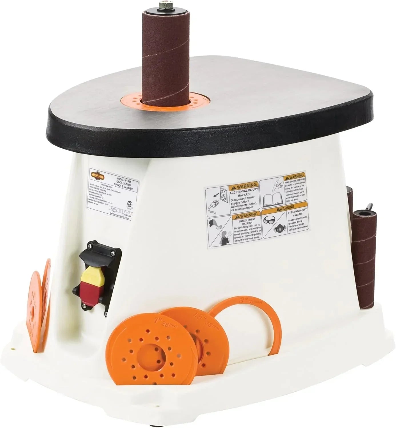 W1831 1/2 HP pojedynczy Phase Oscillating Spindle Sander