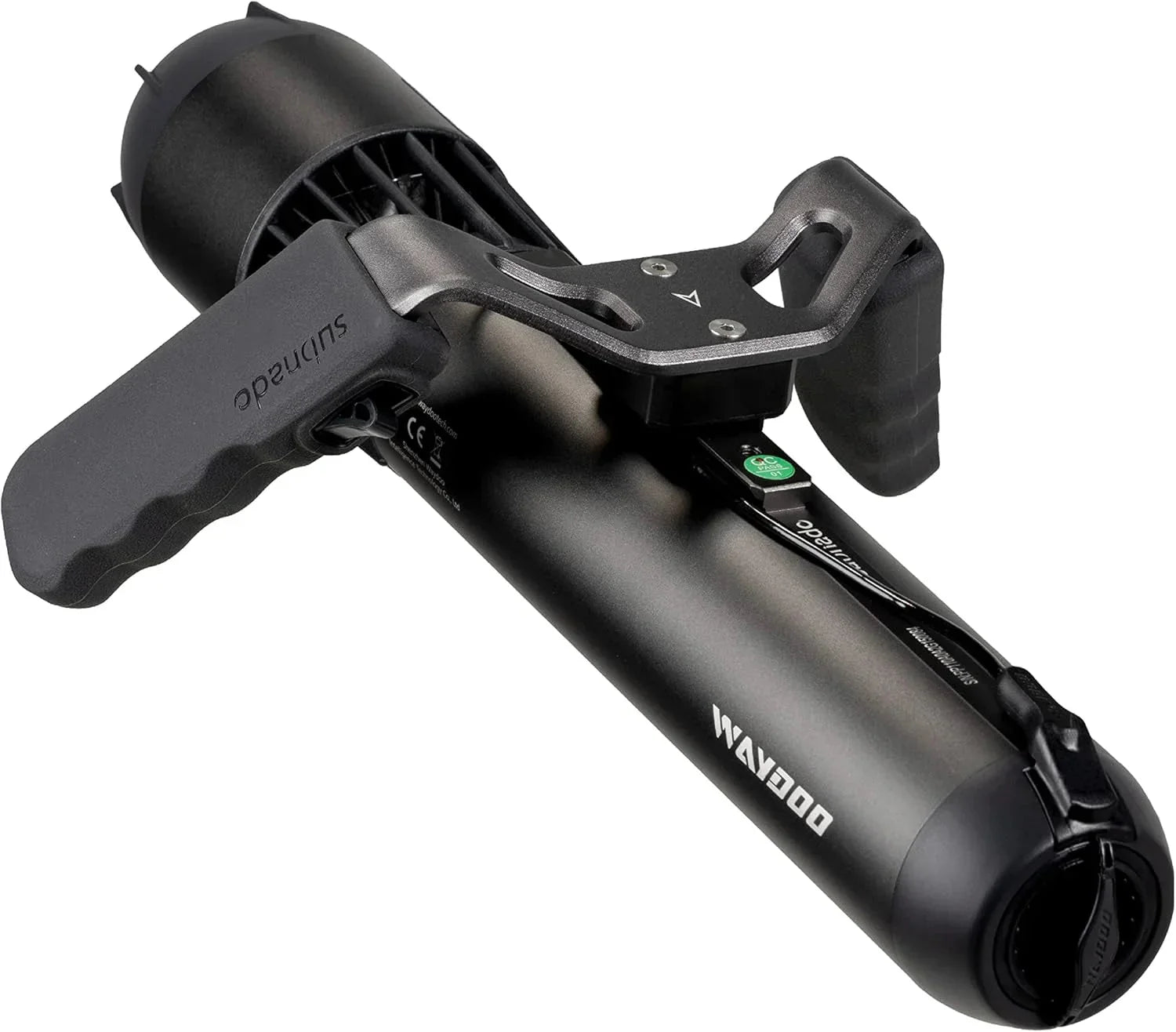 Underwater Scooter - Twin Engine Handle Bracket+, 2 Packs with 2 Handgrips - 2 Arm Mount Kits, 2 Accessories Mount Rings