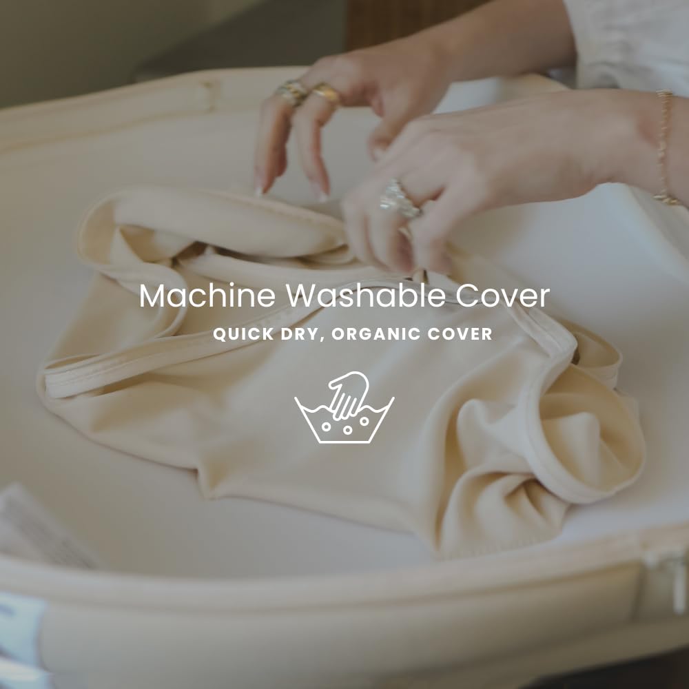 Me dziecięcy Lounger Curve z Organic Cotton Infant Pillow