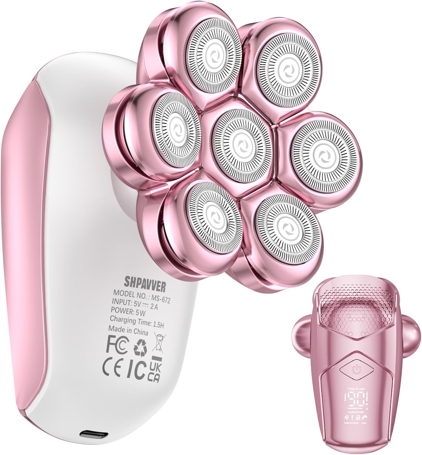1787624745_HEReQQ8p Elektryczny Razors do Women z 5-in-1 akumulatorowy Shaver