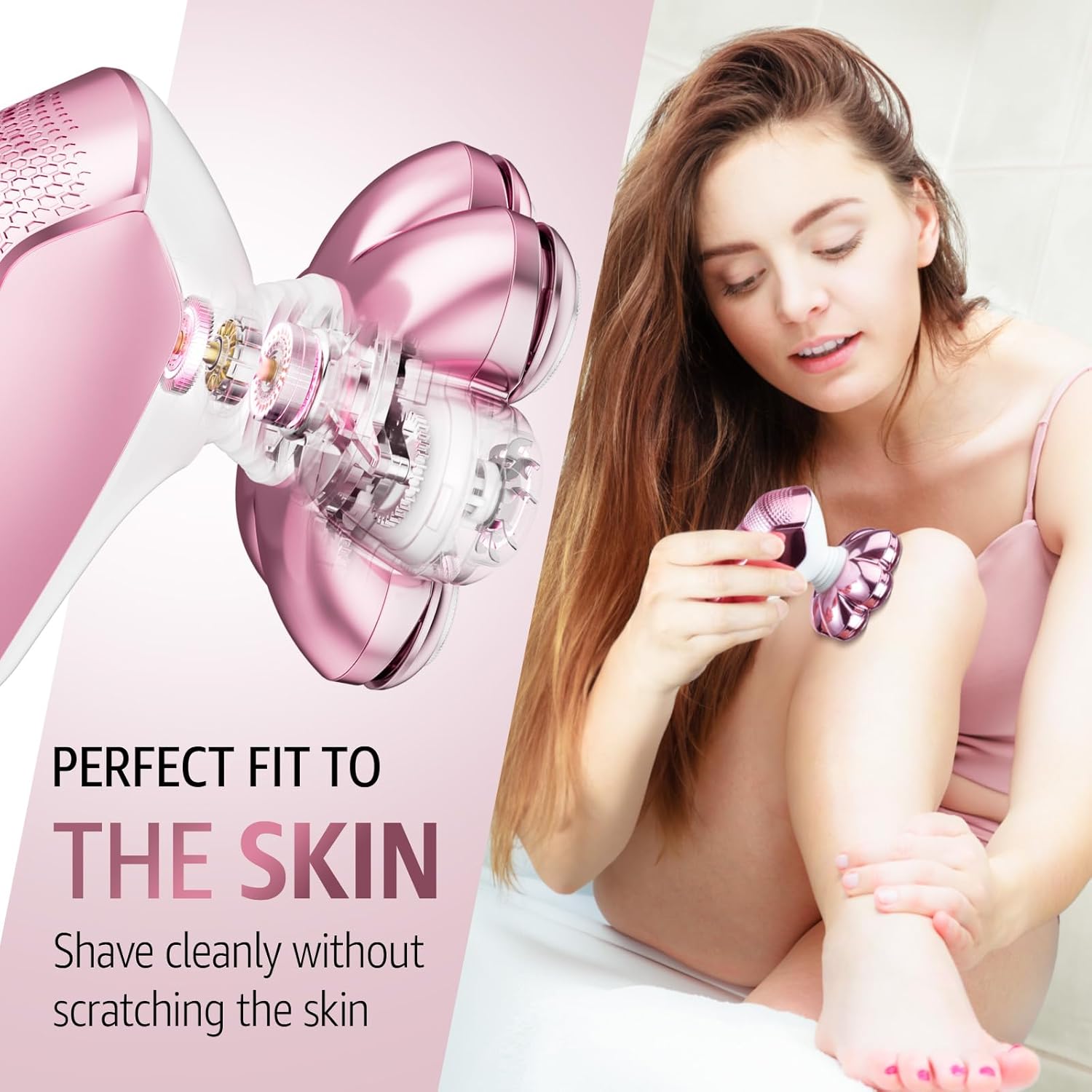 1787624754_Jx6Q1iBR Elektryczny Razors do Women z 5-in-1 akumulatorowy Shaver