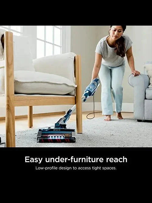 Stick Vacuum - HZ3002 Stratos Ultralight Corded, Featuring DuoClean PowerFins HairPro - Self Cleaning Brushroll, And Odor Neutralizer Technology, Navy