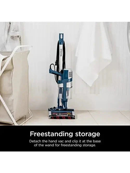 Stick Vacuum - HZ3002 Stratos Ultralight Corded, Featuring DuoClean PowerFins HairPro - Self Cleaning Brushroll, And Odor Neutralizer Technology, Navy