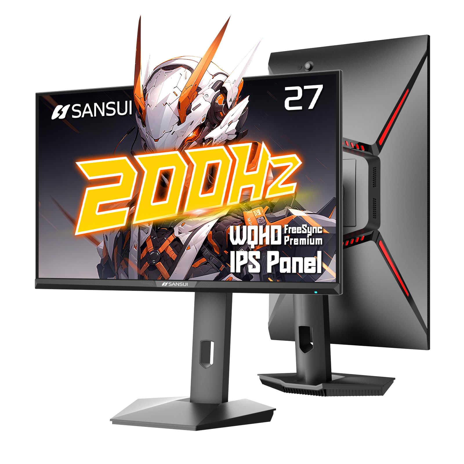 Gamingowy monitor, 27 WQHD, 1440p 200Hz z Hdr