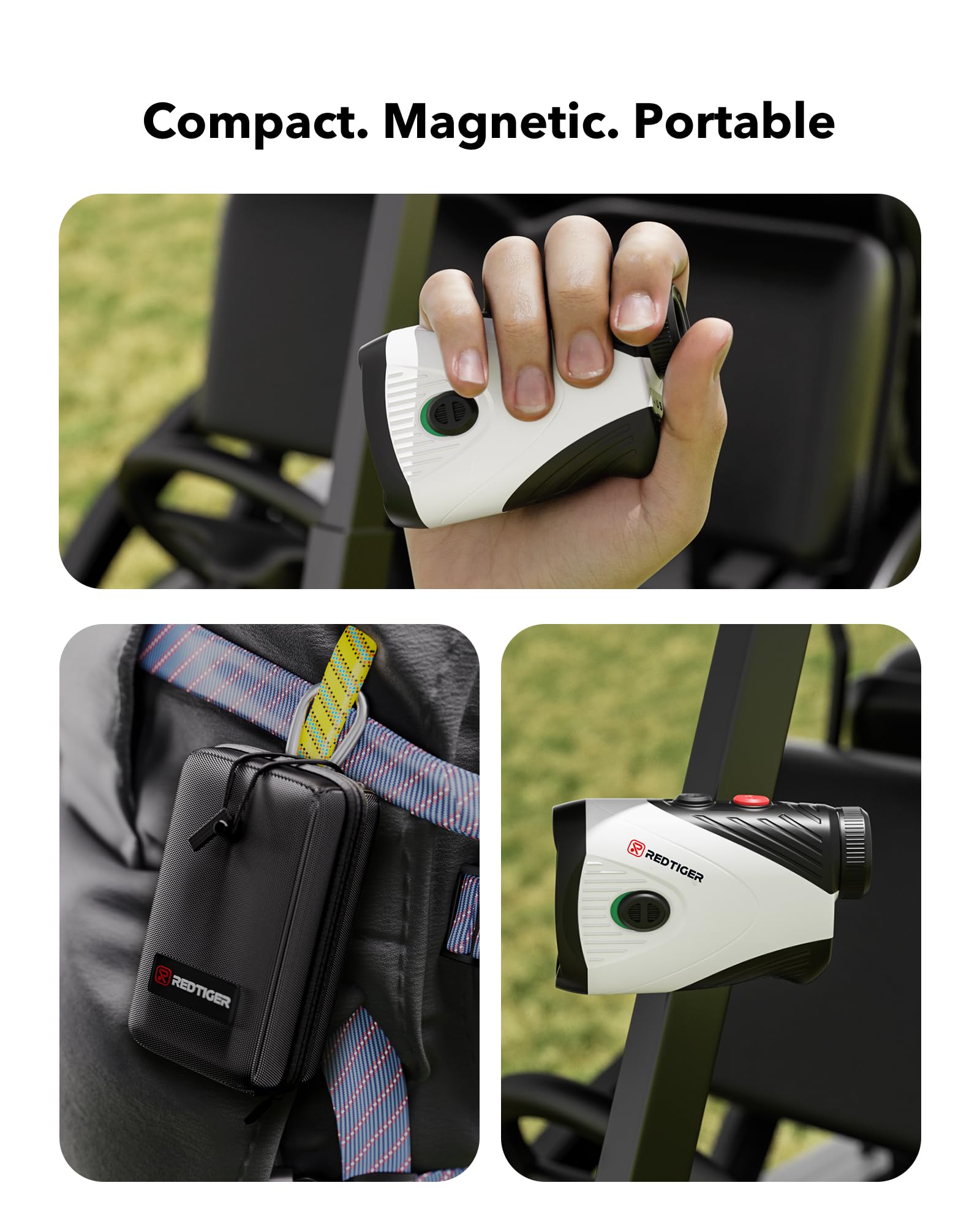 Golfvue seria 1 Rangefinder z Slope i Vibration