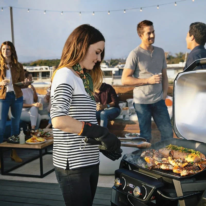 2000 grill elektryczny z wózek i cyfrowy Temperature sterowanie