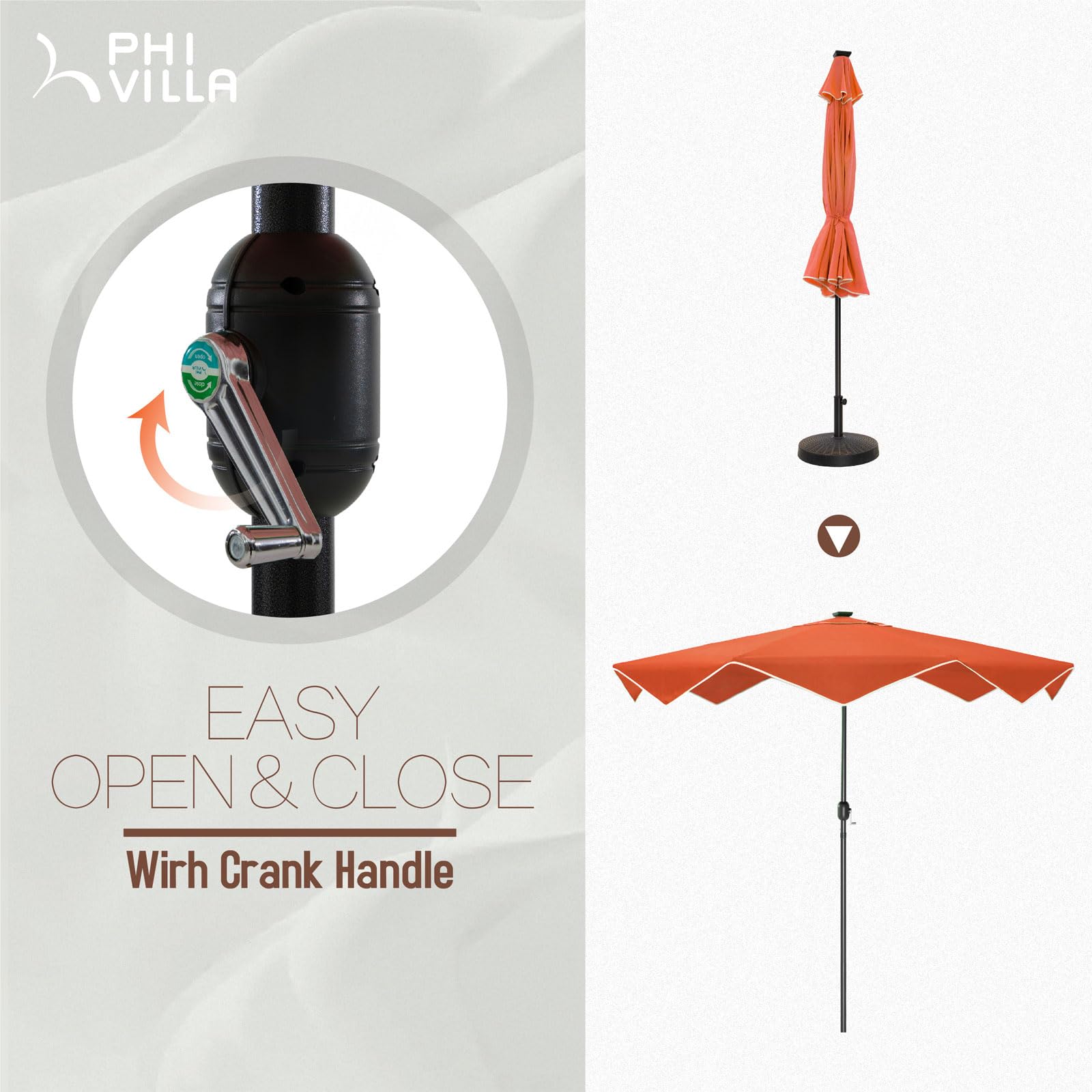 1787629603_M6J6rG0j Villa 9ft tarasowy z LED słoneczny lampy Umbrella, Orange
