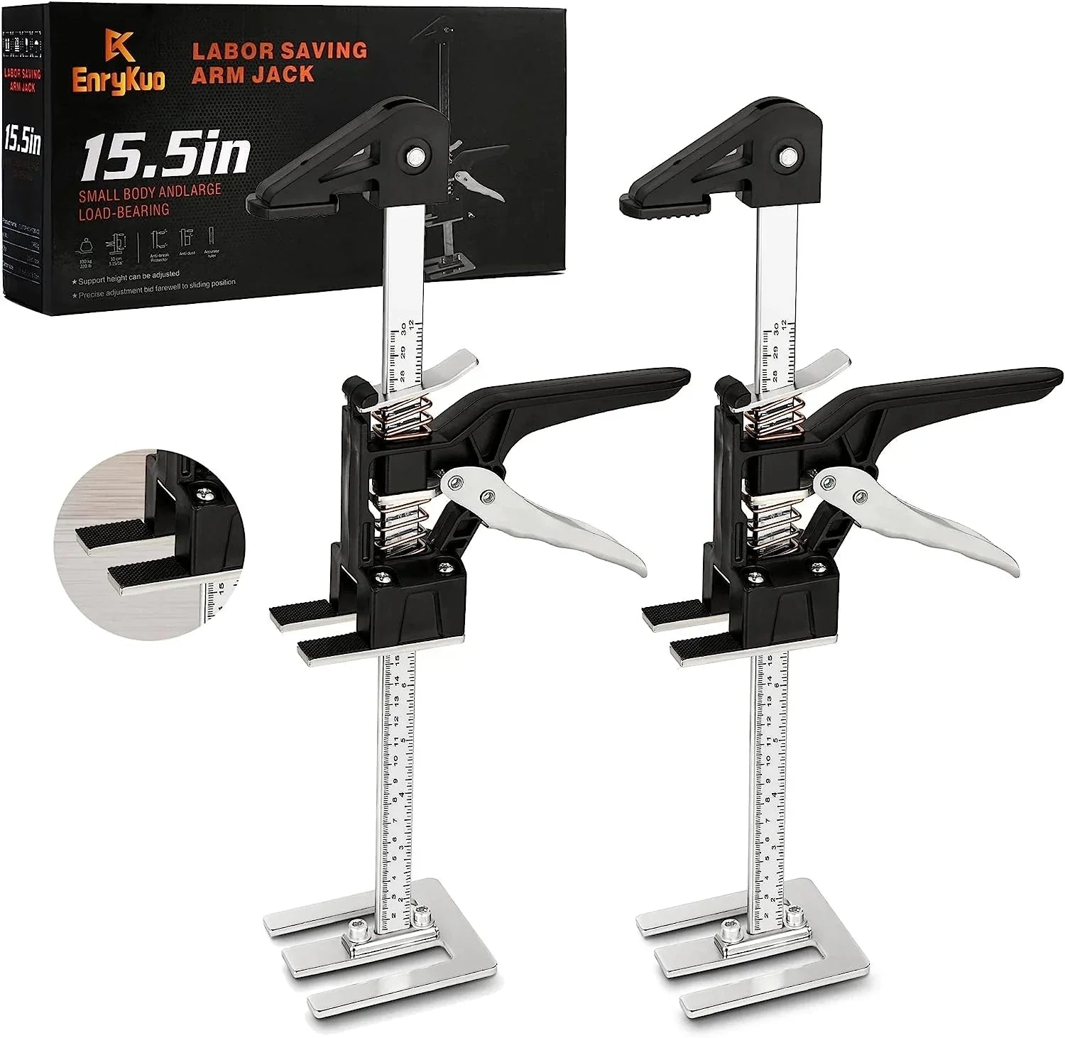 Labor Saving Arm podnośnik 2 pakiet z 15.5 cali Multifunctional meble Lifter Jacks
