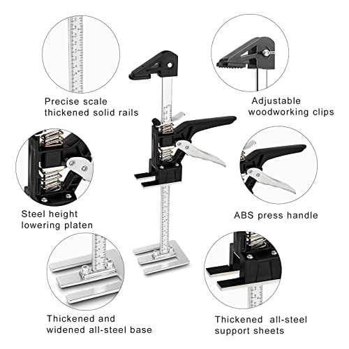 Labor Saving Arm podnośnik 2 pakiet z 15.5 cali Multifunctional meble Lifter Jacks