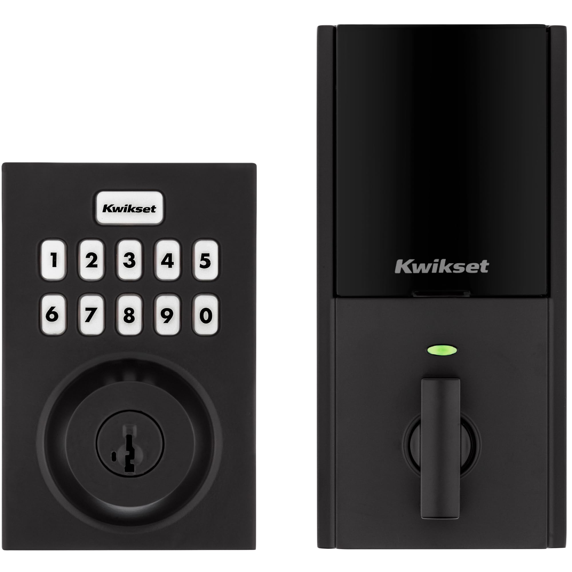 Homeconnect 620 Z-wave Keypad smart Lock, Matte czarny
