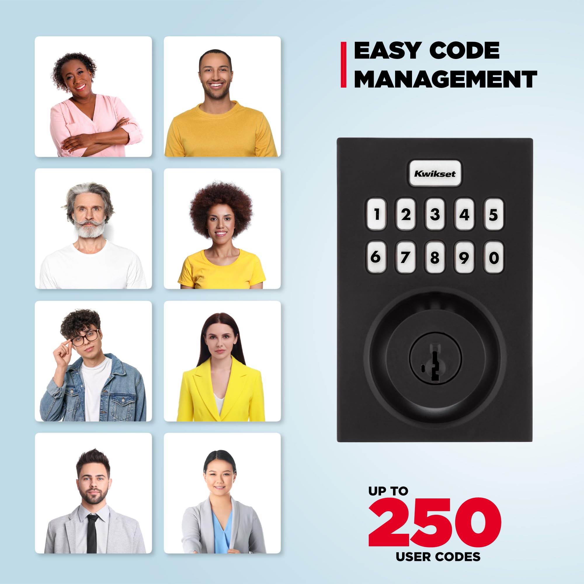 1787637153_pFKmOMcJ Homeconnect 620 Z-wave Keypad smart Lock, Matte czarny