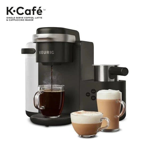 1787638023_dZiA2dx8 K Cafe pojedynczy Serve K kubek kawy z Latte i Cappuccino Maker, Charcoal