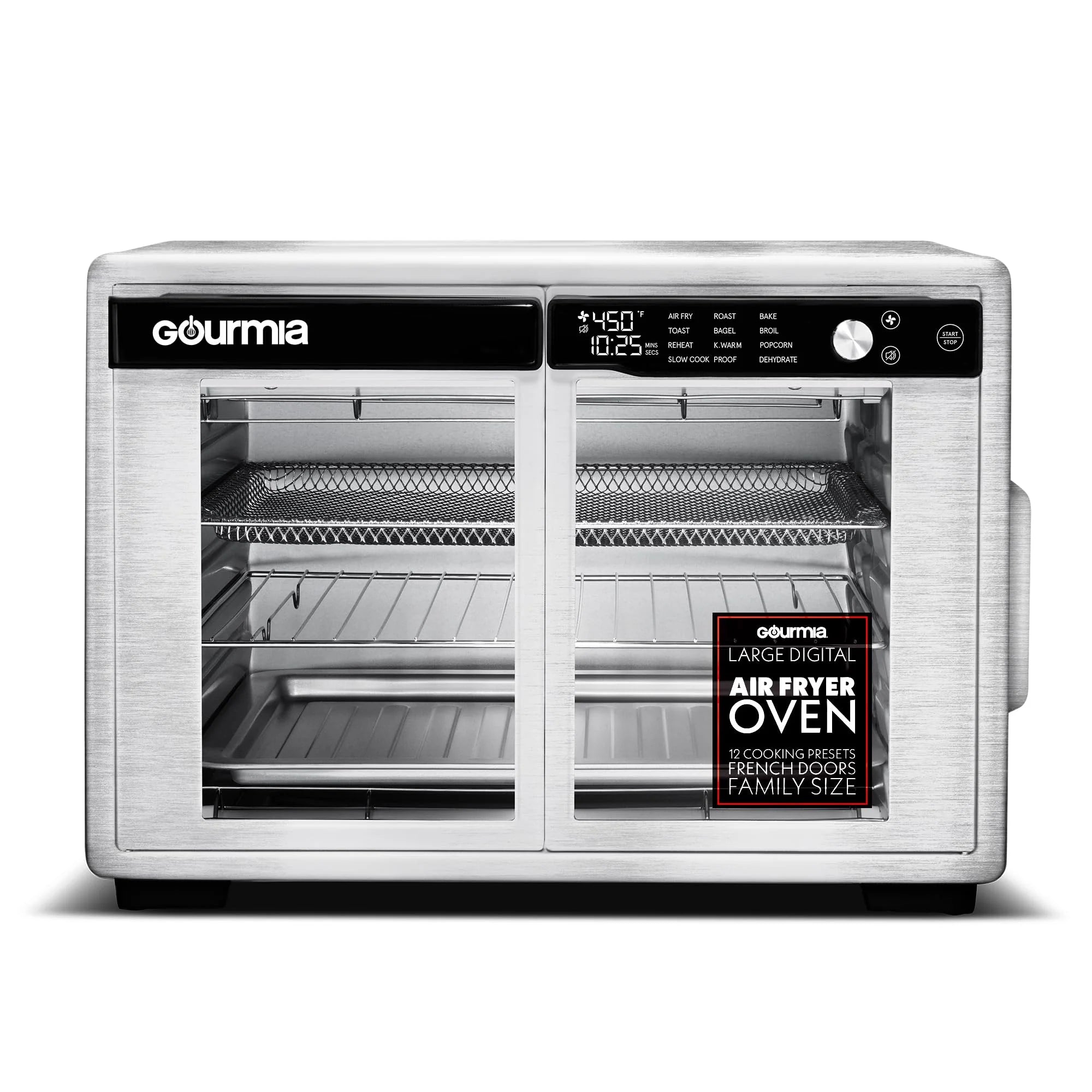 French drzwi frytkownica beztluszczowa piekarnik, 37 Qt Convection Toaster