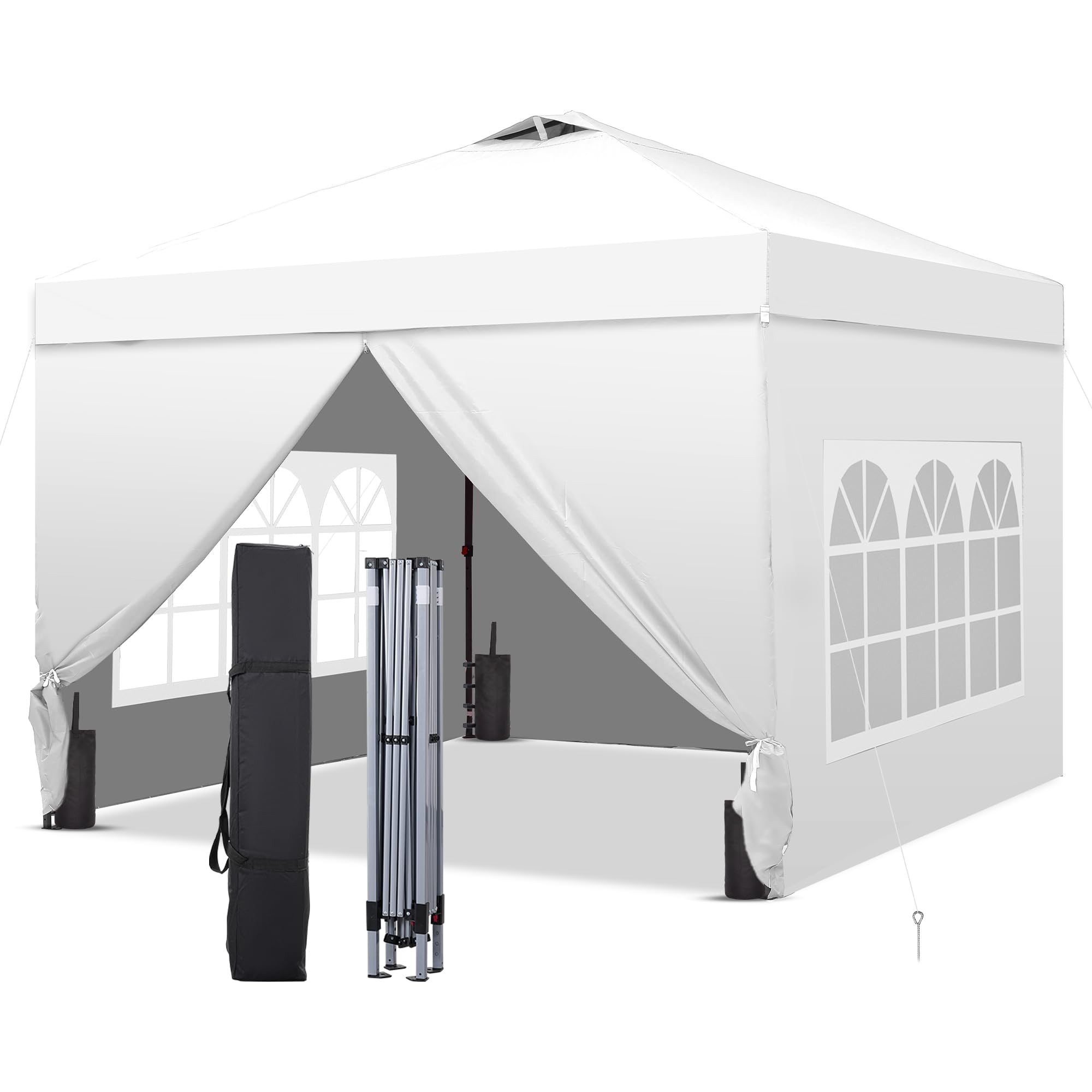 Zadaszenie, 10 X 10 Pop Up, namiot z 4 Sidewalls