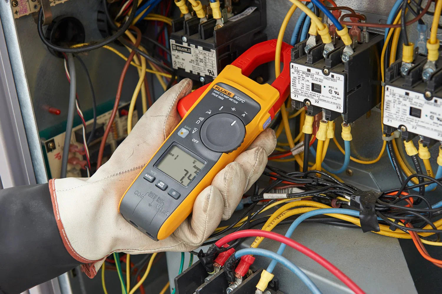 902 Fc HVAC Clamp Meter z True-rms