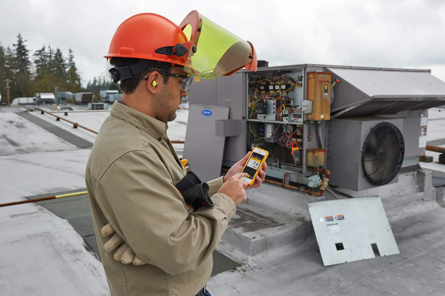 902 Fc HVAC Clamp Meter z True-rms