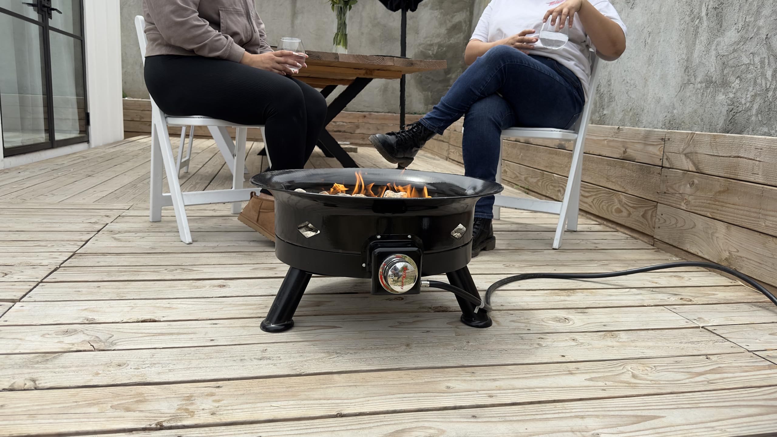Smokeless propanowy palenisko ogrodowe, 24 przenośny 58K BTU