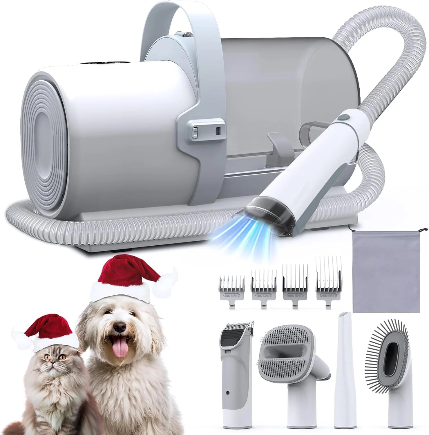Dla psa Grooming odkurzacz, PET Grooming zestaw z dla psa Clippers