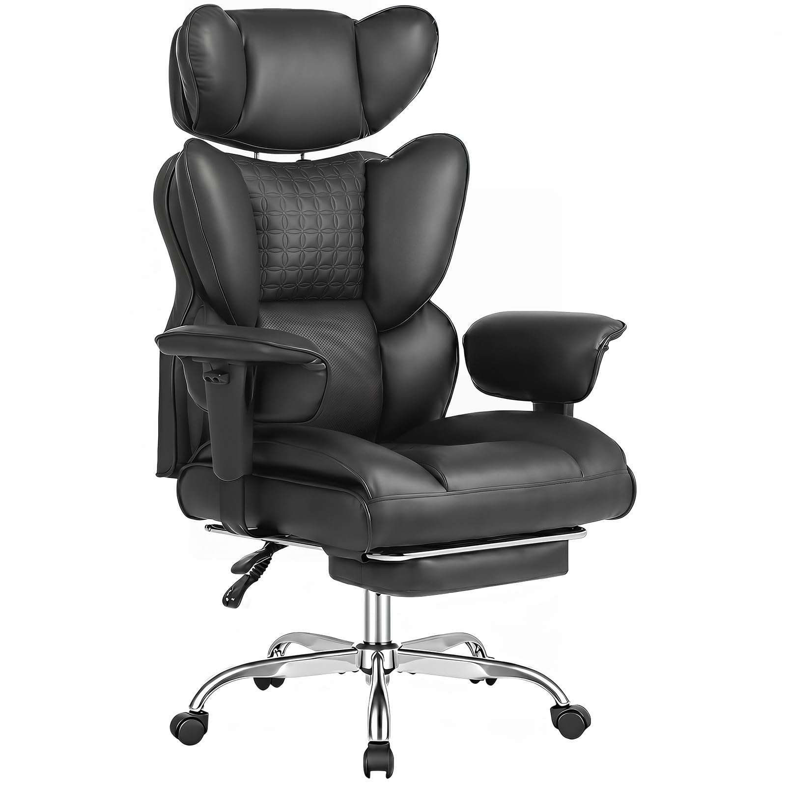 1787647316_9hRCwOY0 Big i wysoki ergonomiczny biurko krzeslo z Footrest