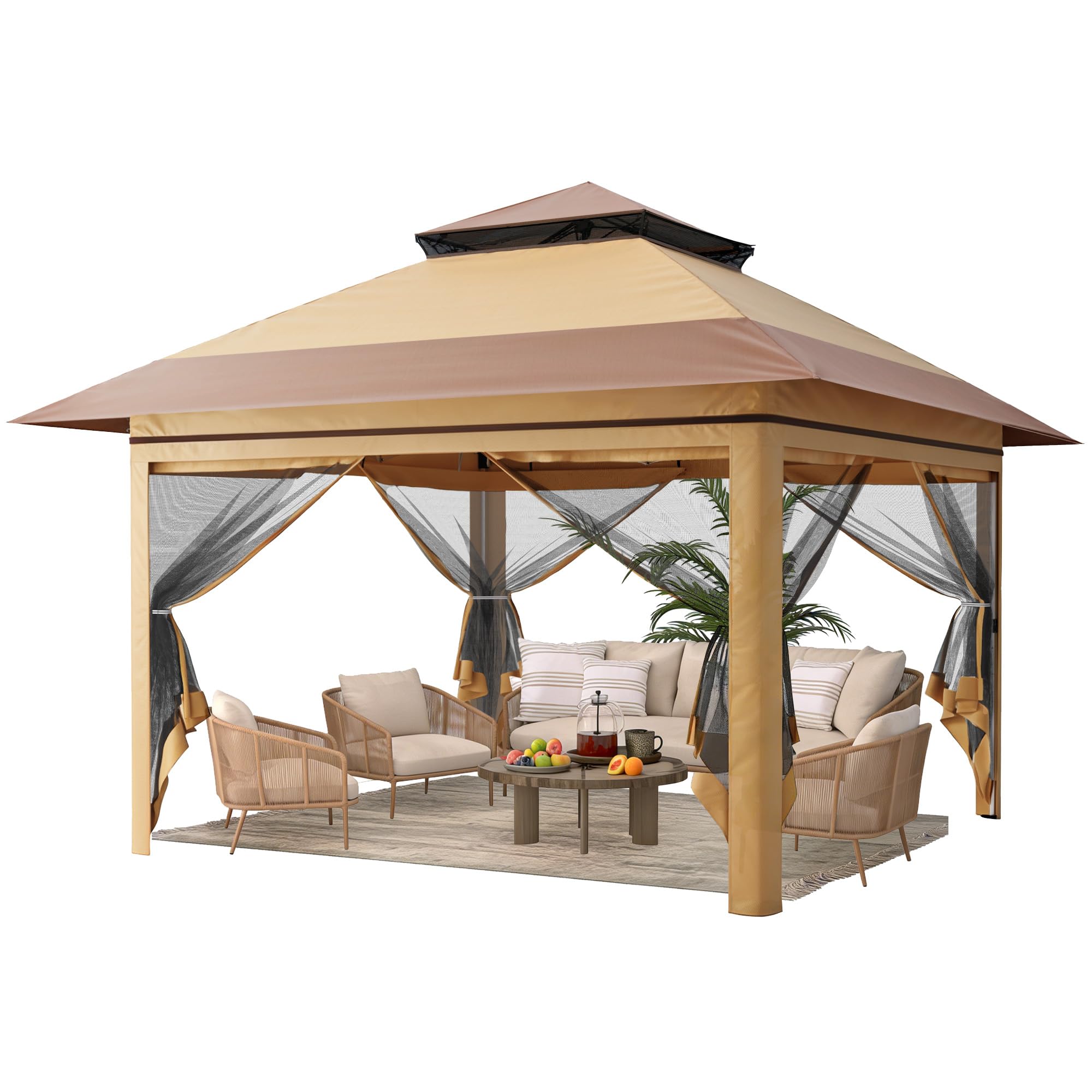 1787647440_bWm1yDC9 13 X 13 Pop Up altana z Mosquito Netting