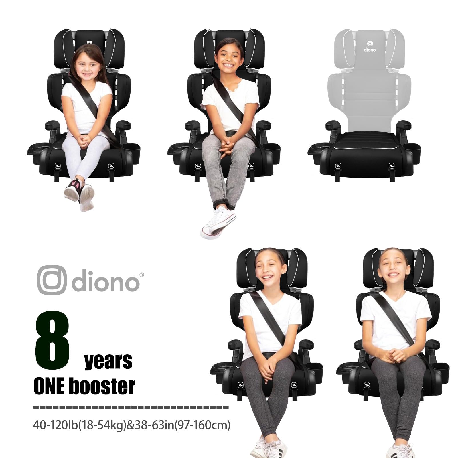 Connect3 Rxt 2-in-1 wysoki tylny podstawka samochodowa