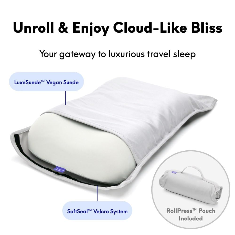 Podrozny gleboki Sleep Pillow, kompaktowy pianka memory