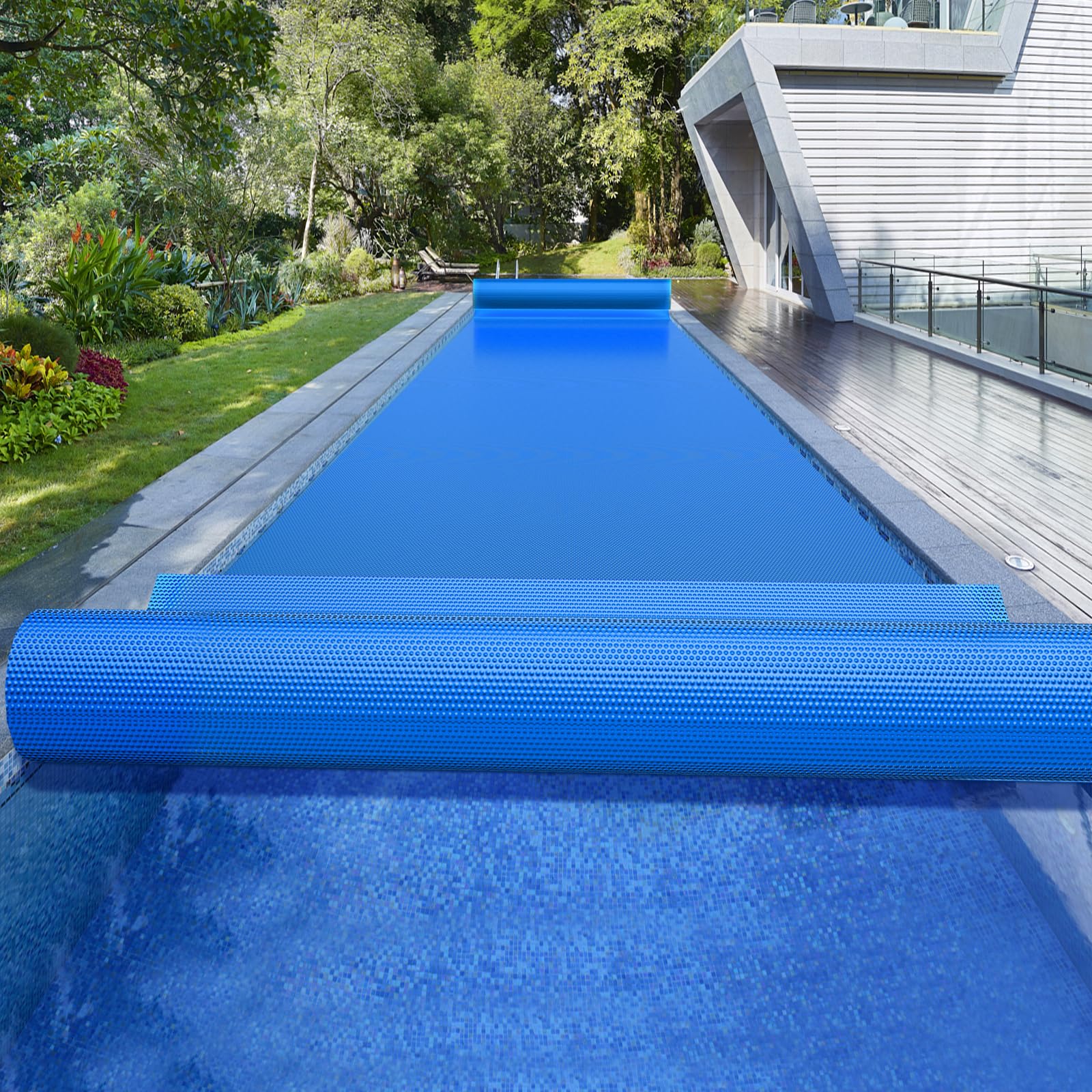 Pokrowiec, słoneczny basen, 16-mil, do 16 X 32 in-ground Pools