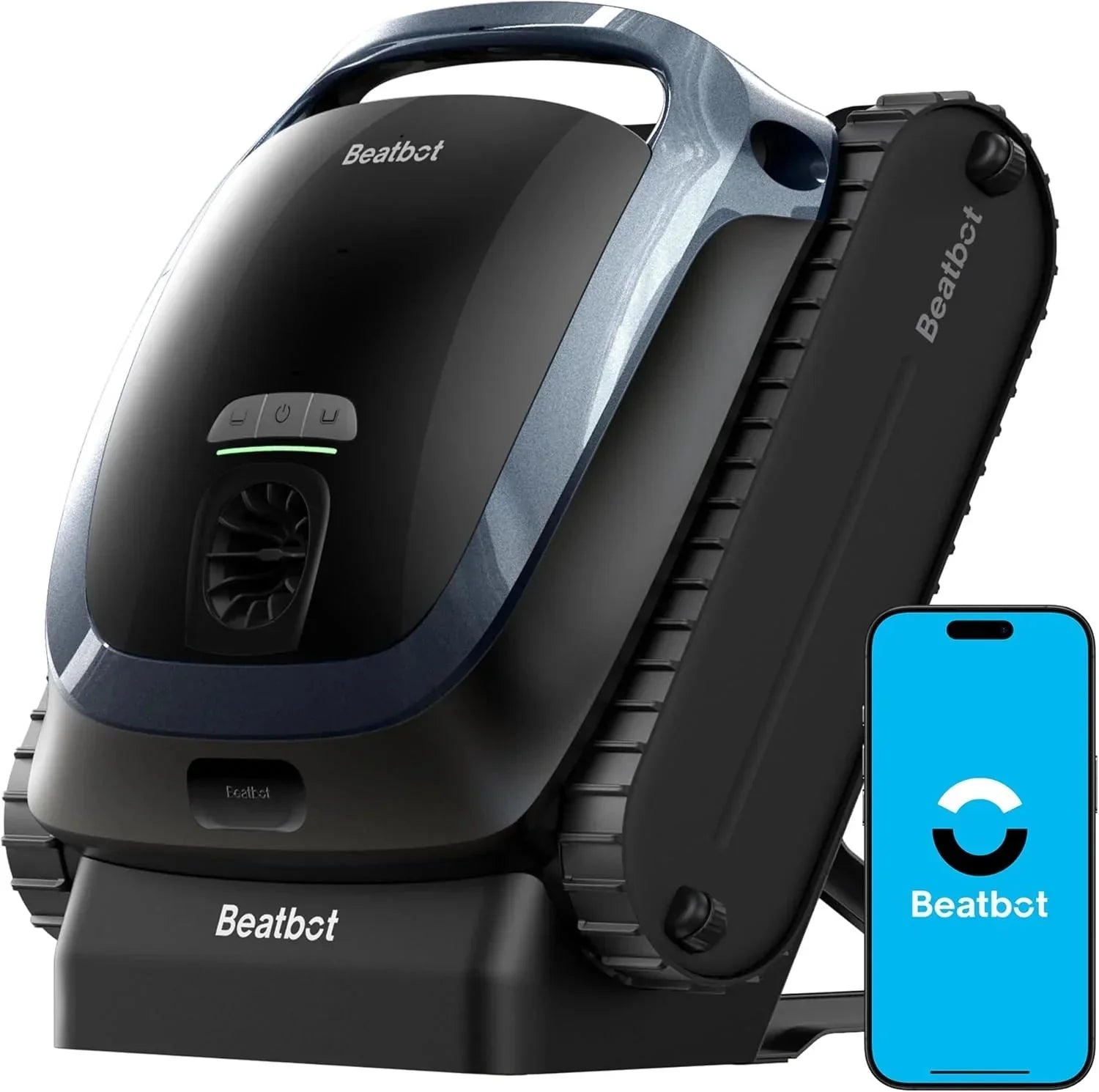 Vacuum Cleaner - AquaSense 2 Cordless Robotic Pool - Smart Surface Parking, Double-pass Waterline Scrubbing, Cleans Floor, Walls