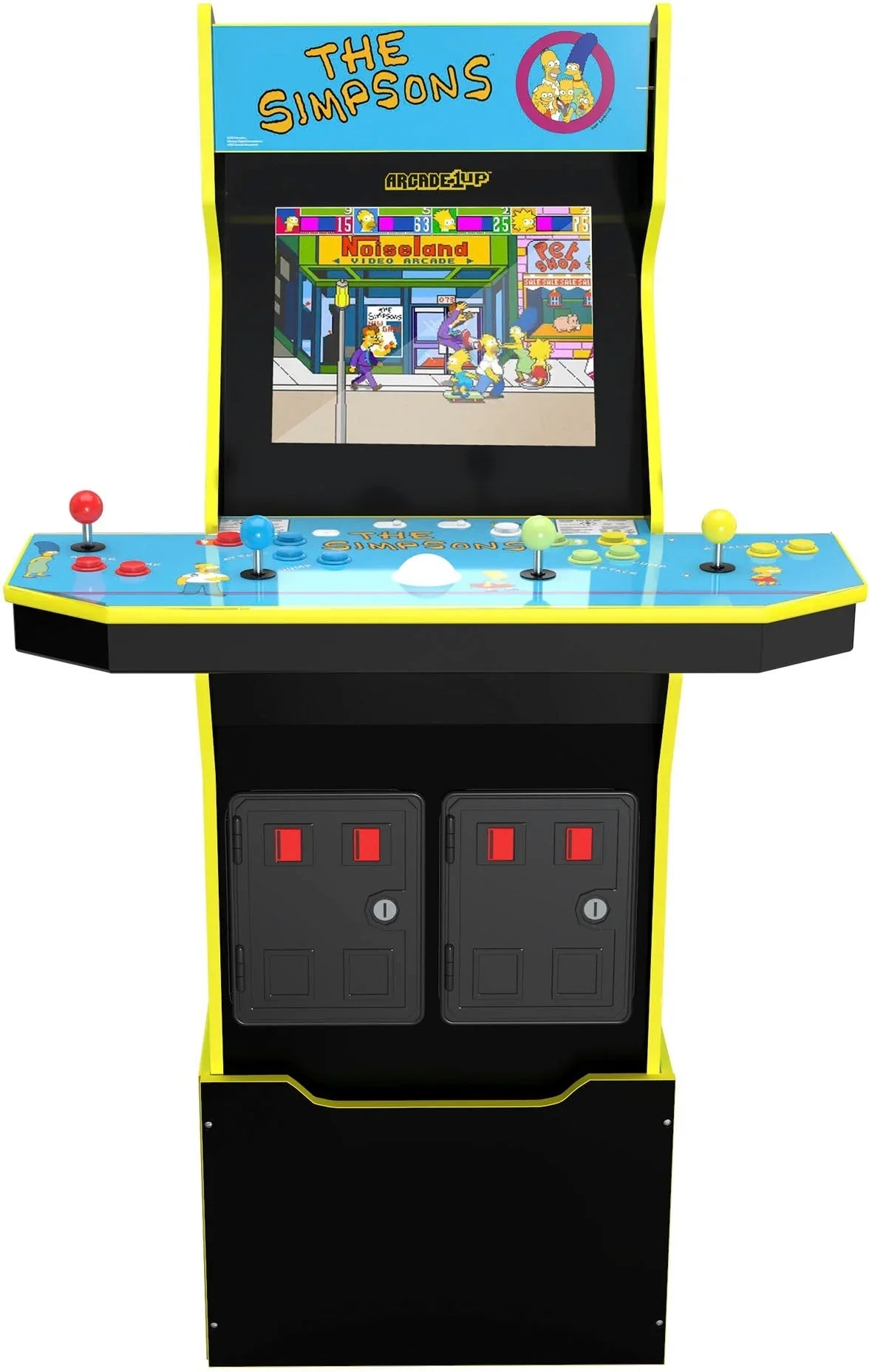 1787654377_v1BYVn6z Z Simpsons 30th Edition Arcade z Stool i Tin, Multi