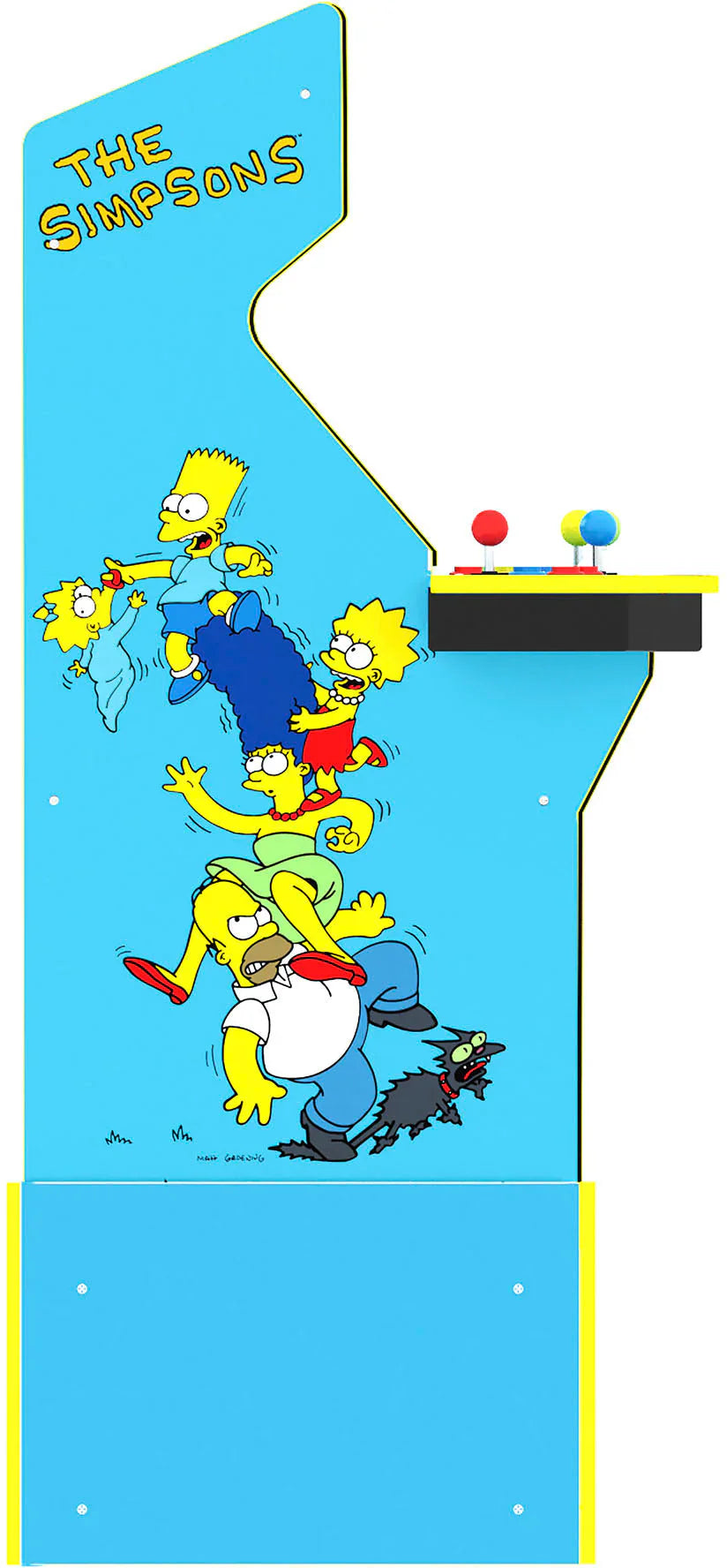 1787654380_s0HlvS8w Z Simpsons 30th Edition Arcade z Stool i Tin, Multi