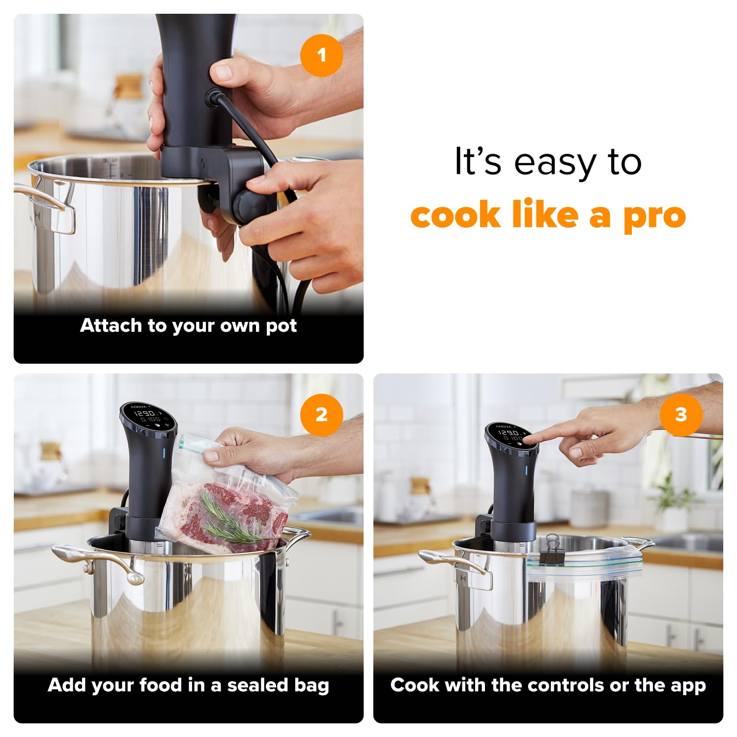 1787654791_aHN8NUEt 3.0 Wi-Fi 1100W stal nierdzewna Sous Vide Precision kuchenka