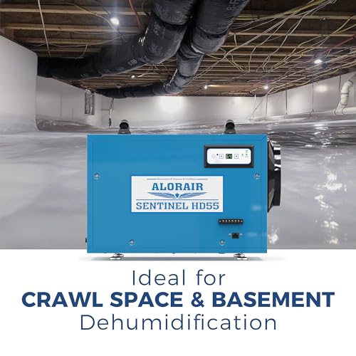 Komercyjny Dehumidifier 113 Pint z Drain wąż do Crawl Spaces, Basements