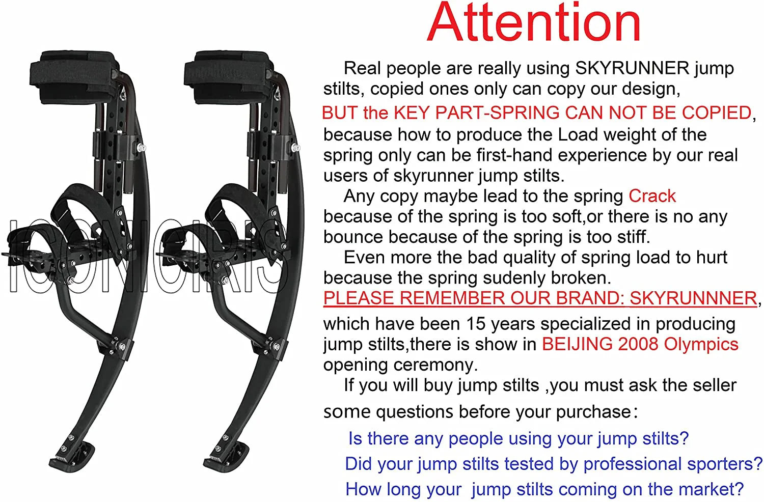 1787657418_uJLndGkP Jumping Stilts, Pogo-style Bouncing Exercise design, czarny, 2018 model