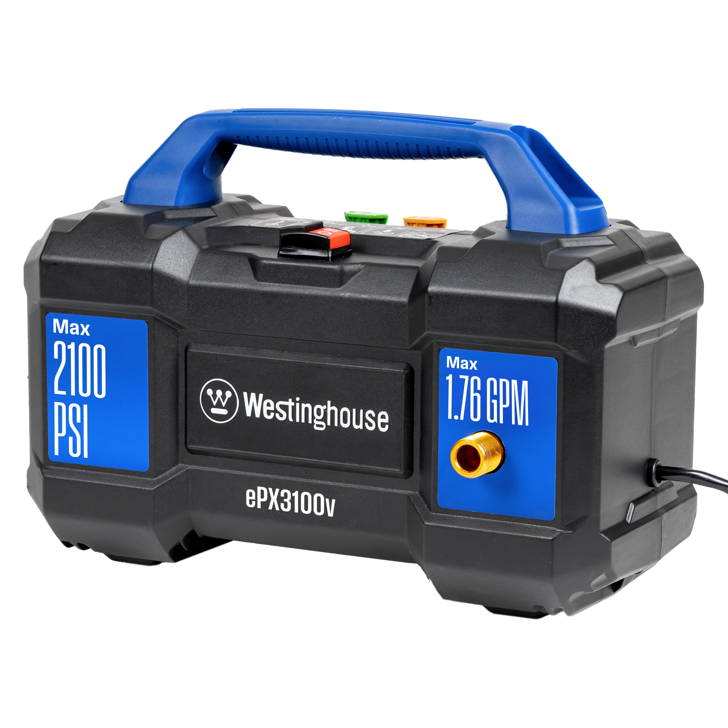EPX3100v elektryczny myjka ciśnieniowa, 2100 PSI i Foam Cannon