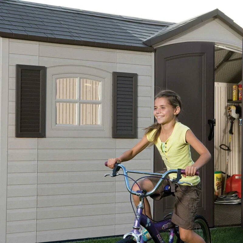 Wayfair 15 ft. X 8 ft. podwójny drzwi szopa magazynowa