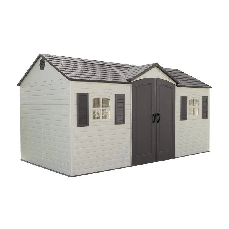 Wayfair 15 ft. X 8 ft. podwójny drzwi szopa magazynowa