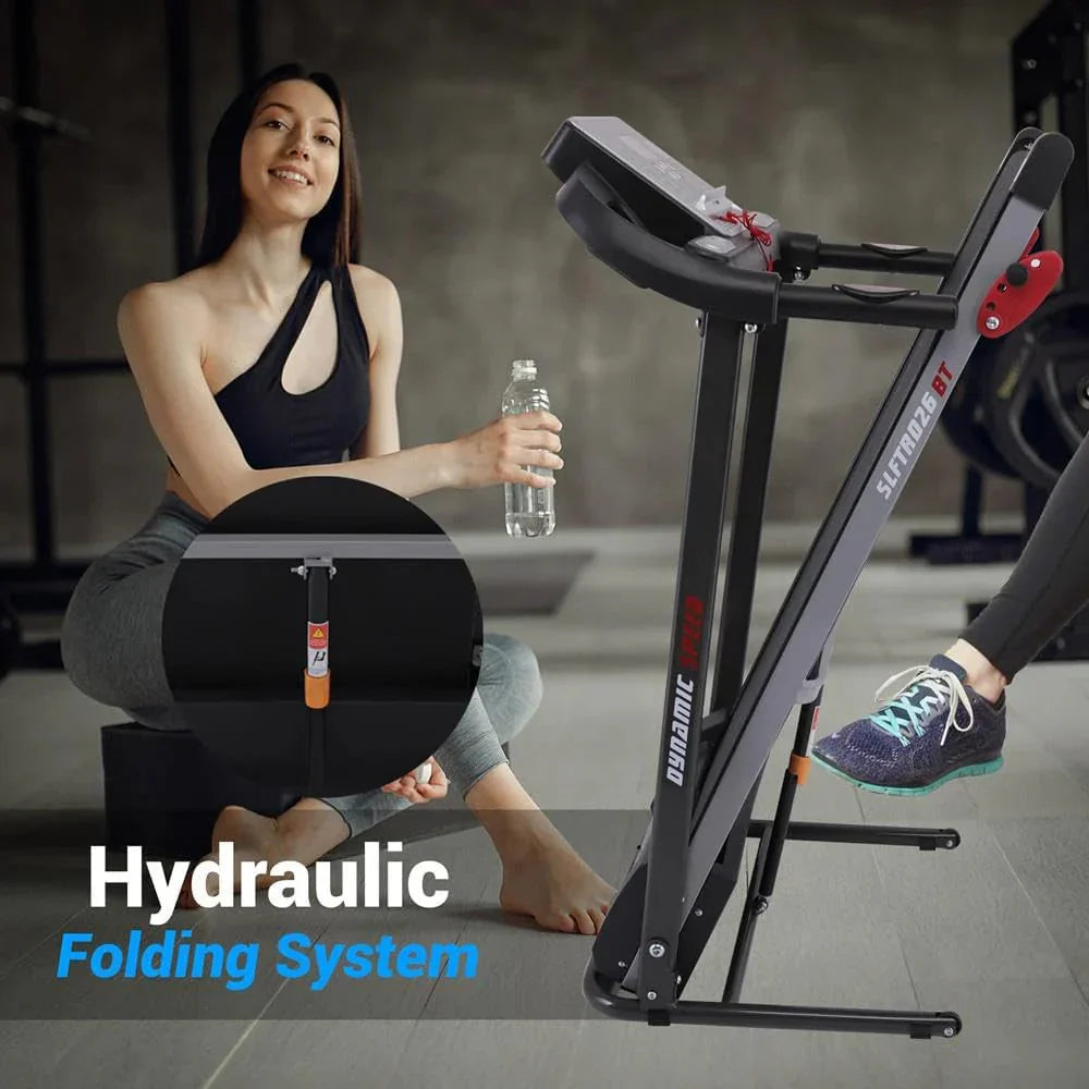1787685230_xWJdtreq Treadmill - Folding - Foldable Home Fitness Equipment with LCD for Walking and Running, Cardio Exercise Machine, Preset and Adjustable