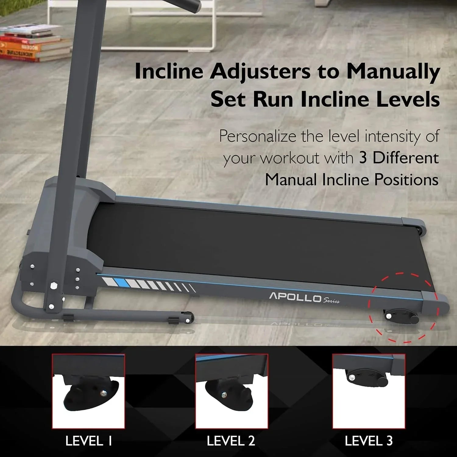 1787685271_91wClqU7 Treadmill - Folding - Foldable Home Fitness Equipment with LCD for Walking and Running, Cardio Exercise Machine, Preset and Adjustable