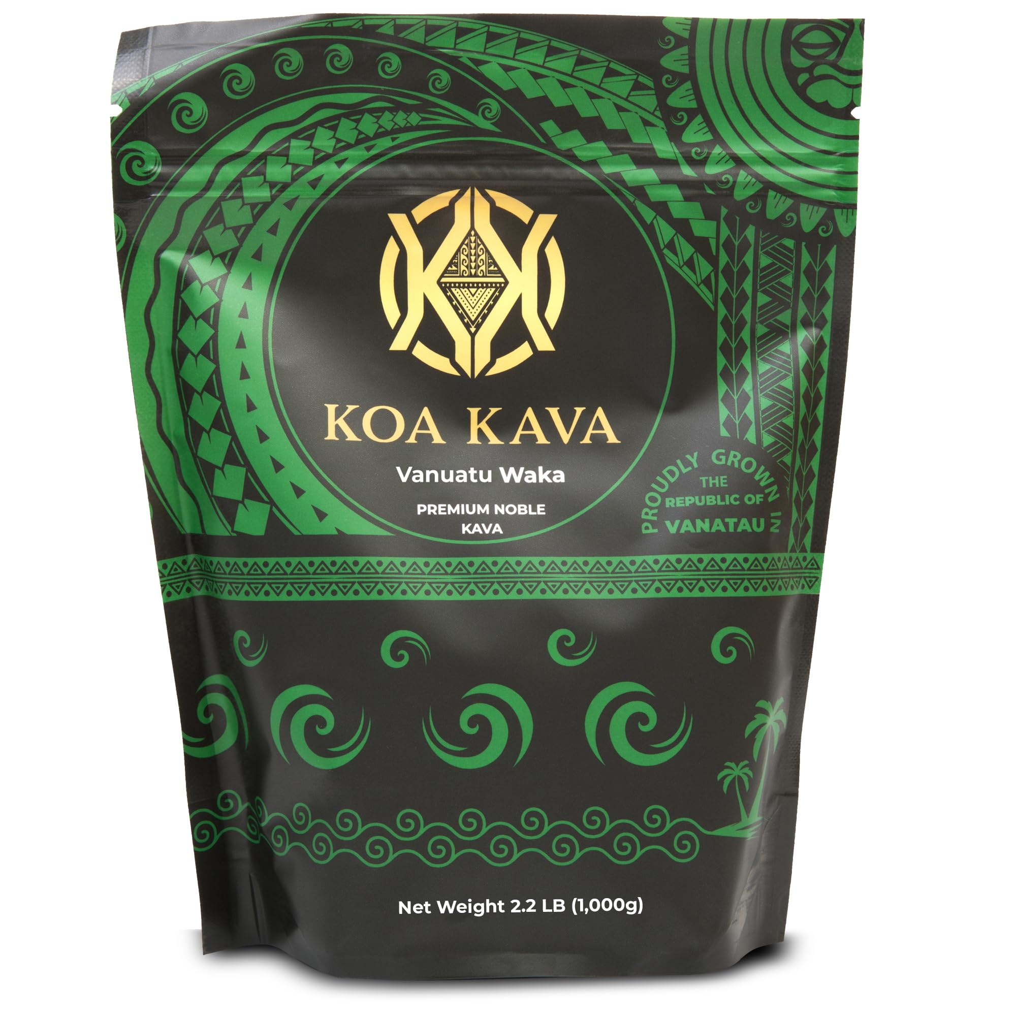 Kava Vanuatu Kava Powder, 1kg premium Noble Waka Tea